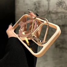 이미지를 갤러리 뷰어에 로드 , Luxury Ring Lens Stand iPhone Case
