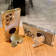Load image into Gallery viewer, Luxury Rhistone Mirror Samsung Case

