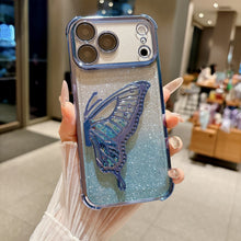 Carica l'immagine nel visualizzatore di Gallery, Glitter Butterfly iPhone Case
