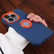 Load image into Gallery viewer, Logo Hole iPhone Case
