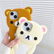 Lade das Bild in den Galerie-Viewer, Rilakkuma Bear iPhone Case
