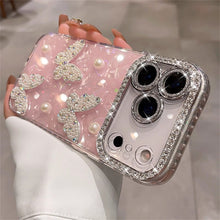 Load image into Gallery viewer, Diamond Baterfly Phone Case

