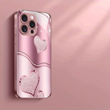 Charger l&#39;image dans la galerie, Cute Love Heart Pattern Pink iPhone Case
