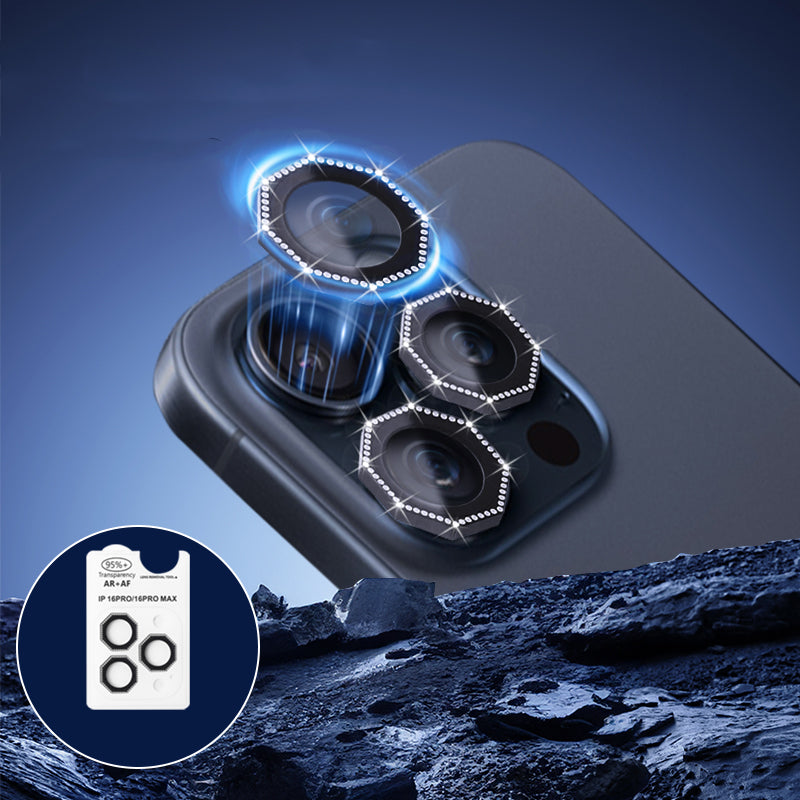 Hexagon Camera Lens Protector For iPhone