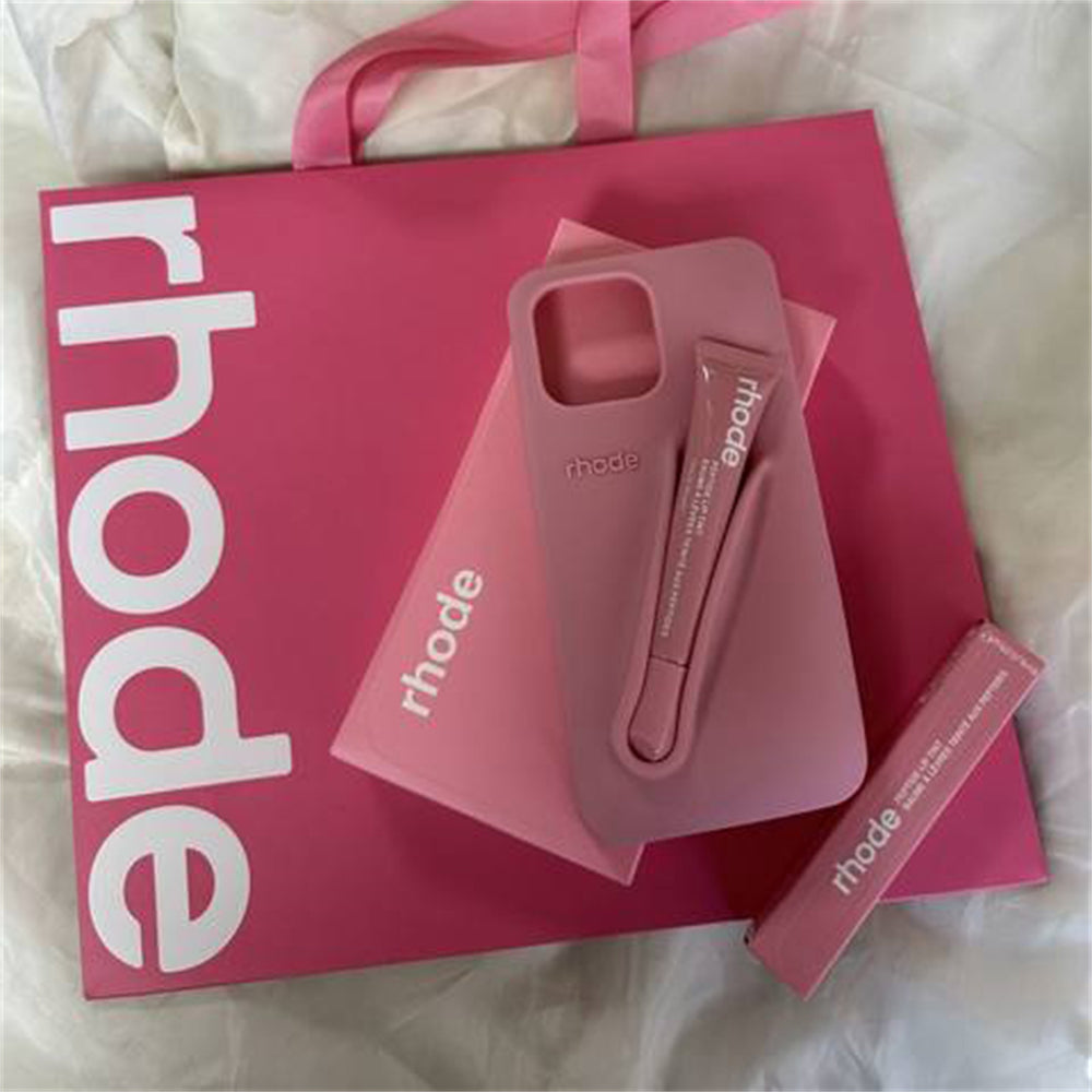 Rhode Phone Case with Lip Gloss (RIBBON) Techinfinities Rhode Phone Case with Lip Gloss (RIBBON) Techinfinities