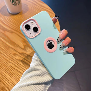 Logo Hole iPhone Case