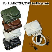 Load image into Gallery viewer, Leather Panasonic Lumix Camera Cover
