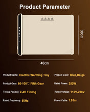 Load image into Gallery viewer, Electric Warming Tray Food Warmer
