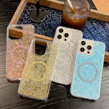 Carica l&#39;immagine nel visualizzatore di Gallery, Luxury Glitter Magsafe Case
