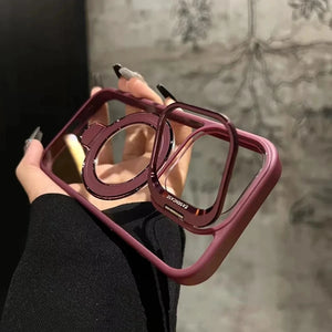Luxury Ring Lens Stand iPhone Case