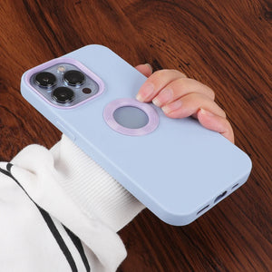 Logo Hole iPhone Case