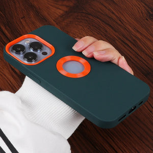 Logo Hole iPhone Case