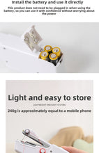 Load image into Gallery viewer, Portable Handheld Sewing Machine – Quick Stitch Tool for On-the-Go Repairs
