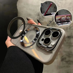 Luxury Ring Lens Stand iPhone Case