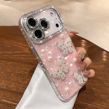 Load image into Gallery viewer, Diamond Baterfly Phone Case
