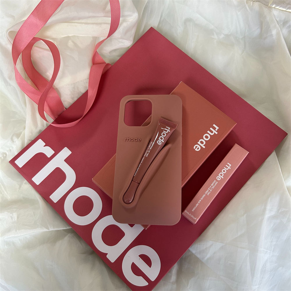 Rhode Phone Case with Lip Gloss (SALTY TAN) – Techinfinities
