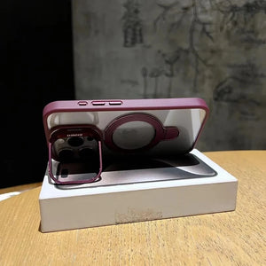 Luxury Ring Lens Stand iPhone Case