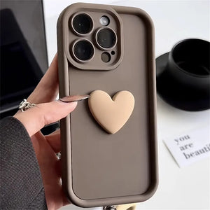 Cute Love Heart iPhone Case