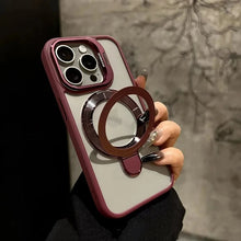이미지를 갤러리 뷰어에 로드 , Luxury Ring Lens Stand iPhone Case
