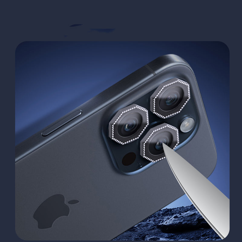 Hexagon Camera Lens Protector For iPhone