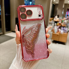 Carica l'immagine nel visualizzatore di Gallery, Glitter Butterfly iPhone Case
