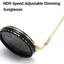 Afbeelding in Gallery-weergave laden, ND9 Adjustable Polarized Sunglasses – 9-Level Dimming
