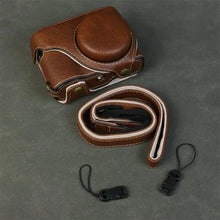 Load image into Gallery viewer, Leather Panasonic Lumix Camera Cover
