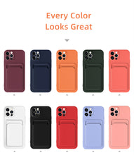 Load image into Gallery viewer, Silicone Wallet Case ( Red )
