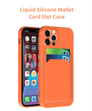 Load image into Gallery viewer, Silicone Wallet Case ( Red )
