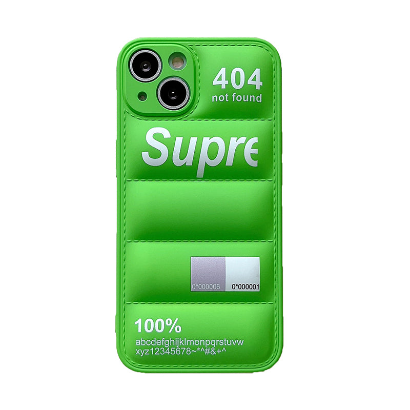 Luxury Jacket Cloth Cover For Iphone (GREEN)