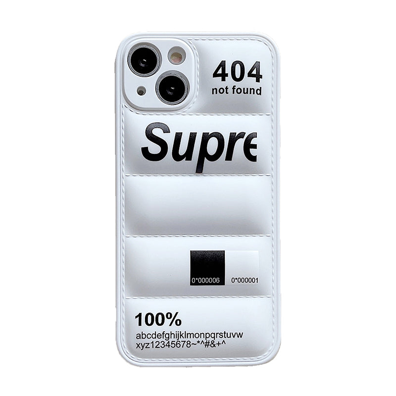 Luxury Jacket Cloth Cover For Iphone (WHITE)