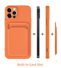 Load image into Gallery viewer, Silicone Wallet Case ( Red )
