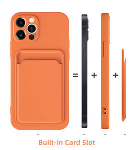 Silicone Wallet Case ( Red )