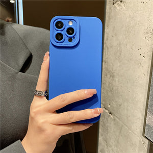 Soft Silicone Iphone Case (MATCHA GREEN)