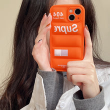 Ladda upp bild till gallerivisning, Luxury Jacket Cloth Cover For Iphone (ORANGE)

