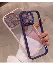Lade das Bild in den Galerie-Viewer, Luxuriöse iPhone-Hülle mit Glitzer-Diamant (GRÜN) 
