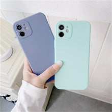 Load image into Gallery viewer, Ultra Thin Silicone Case For Iphone (PINK PURPLE)
