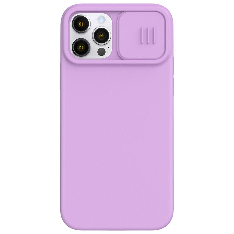 Silicone Case With Camera Protection (PURPLE)