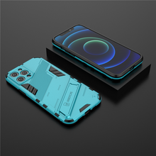 이미지를 갤러리 뷰어에 로드 , Shockproof Armor Iphone Case (BLUE)
