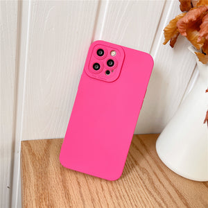 Soft Silicone Iphone Case (PEACHY)
