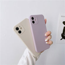 Load image into Gallery viewer, Ultra Thin Silicone Case For Iphone (PINK PURPLE)
