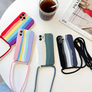 Colorful Rainbow Silicone Case