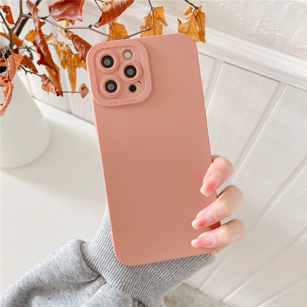 Soft Silicone Iphone Case (PINK)