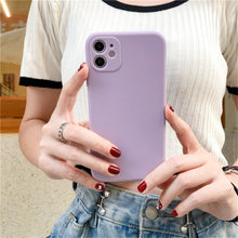 Load image into Gallery viewer, Ultra Thin Silicone Case For Iphone (PINK PURPLE)
