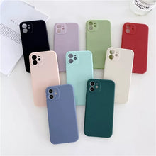 Load image into Gallery viewer, Ultra Thin Silicone Case For Iphone (PINK PURPLE)
