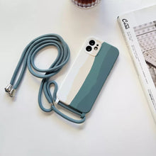 Load image into Gallery viewer, Colorful Rainbow Silicone Case
