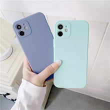 Load image into Gallery viewer, Ultra Thin Silicone Case For Iphone (PINK PURPLE)
