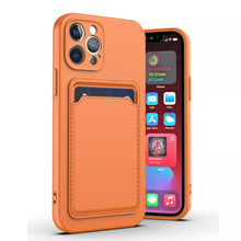 Load image into Gallery viewer, Silicone Wallet Case ( Red )
