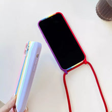 Load image into Gallery viewer, Colorful Rainbow Silicone Case
