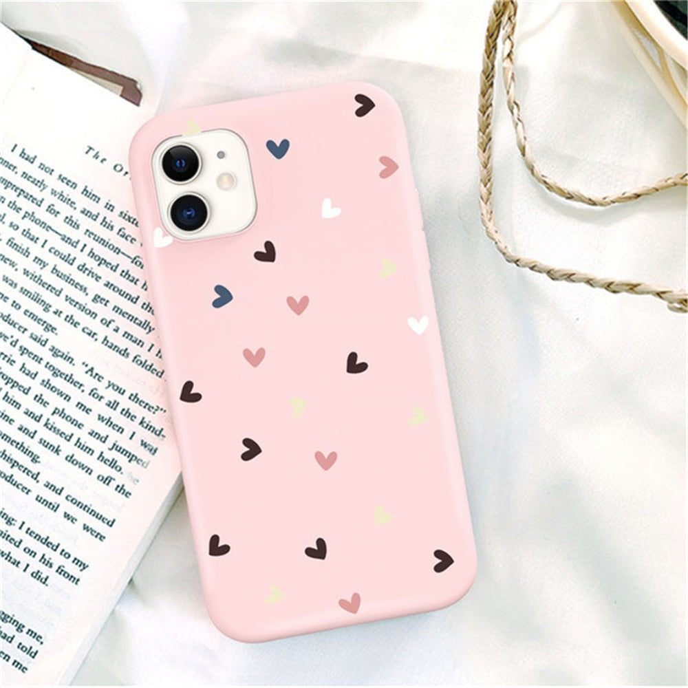 Iphone Case Candy Color ( PINK )